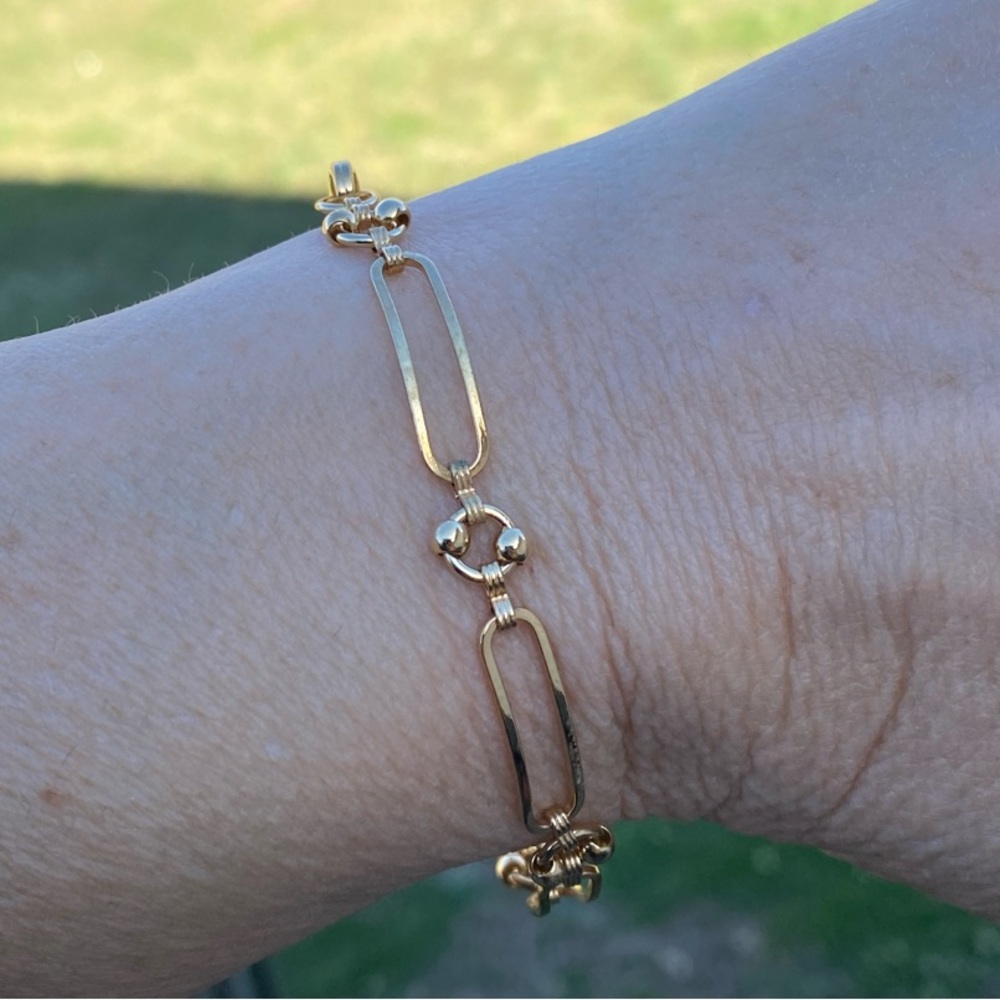 Chain link Gold Bracelet